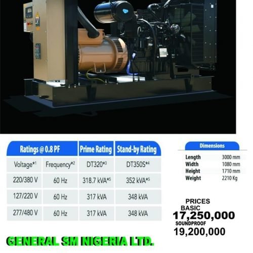 John Deere Generator 80Kva